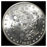 1881-S Silver Morgan Dollar CHOICE BU