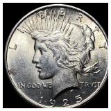 1925 Peace Silver Dollar CHOICE BU
