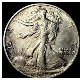 1937-S Silver Walking Liberty Half Dollar CHOICE A
