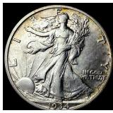 1934-S Silver Walking Liberty Half Dollar UNCIRCUL