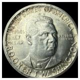 1946 Silver Half Dollar Booker T. Washington  CHO