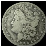 1883-CC Silver Morgan Dollar LIGHTLY  CIRCULATED