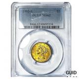 1902-S $5 Gold Half Eagle PCGS MS62