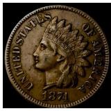 1874 Indian Head Cent CLOSELY UNCIRCULATED