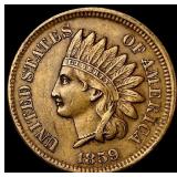 1859 Indian Head Cent CLOSELY UNCIRCULATED
