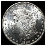 1898-S Silver Morgan Dollar GEM BU
