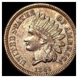 1861 RD Indian Head Cent UNCIRCULATED