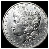 1902-S Silver Morgan Dollar CHOICE AU