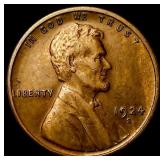 1924-S Lincoln Wheat Cent CLOSELY UNCIRCULATED