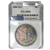 1900-O/CC Morgan Silver Dollar PCI MS63