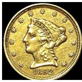 1852 $2.50 Gold Quarter Eagle