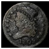 1809 Classic Head Half Cent LIGHTLY CIRCULATED