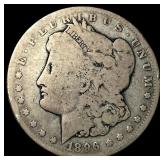 1896-S Silver Morgan Dollar NICELY CIRCULATED
