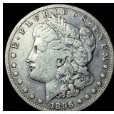 1896-S Silver Morgan Dollar LIGHTLY CIRCULATED