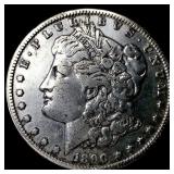 1890-O Morgan Silver Dollar NEARLY UNCIRCULATED