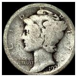 1927 Mercury Dime NICELY CIRCULATED