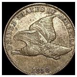 1858 Flying Eagle Cent CLOSELY UNCIRCULATED