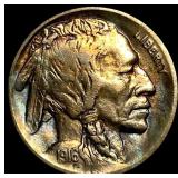 1916-S Buffalo Nickel CHOICE AU