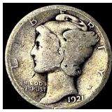 1921 Mercury Dime NICELY CIRCULATED