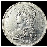 1839 Capped Bust Half Dollar UNCIRCULATED
