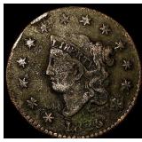 1825 Coronet Head Large Cent LIGHTLY CIRCULATED