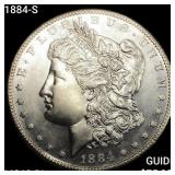 1884-S Morgan Silver Dollar UNCIRCULATED PL