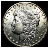 1902-S Silver Morgan Dollar CHOICE BU