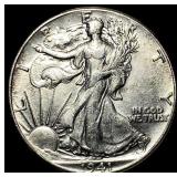 1941 Silver Walking Liberty Half Dollar UNCIRCULAT