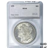 1879 Morgan Silver Dollar SEGS MS66