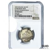 1855 Bolivia Silver Belzu