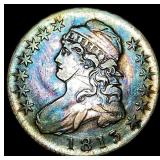1813 Capped Bust Half Dollar CLOSELY UNCIRCULATED