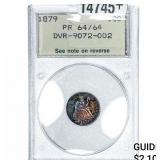 1879 Seated Liberty Dime NCI PR64
