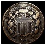 1871 Two-Cent Piece CLOSELY UNCIRCULATED