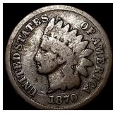 1870 Indian Head Cent NICELY CIRCULATED