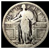 1925 Standing Liberty Quarter LIGHTLY CIRCULATED