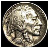1915-D Buffalo Nickel CLOSELY UNCIRCULATED