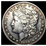 1888-O Silver Morgan Dollar NEARLY UNCIRCULATED