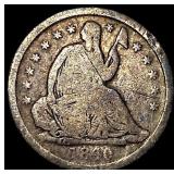 1840-O Silver Half Dime NICELY CIRCULATED