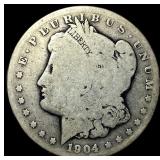 1904-S Silver Morgan Dollar NICELY CIRCULATED