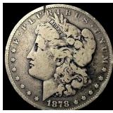 1878 Silver Morgan Dollar LIGHTLY CIRCULATED