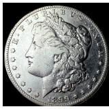 1899 Morgan Silver Dollar NEARLY UNCIRCULATED