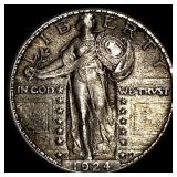 1924-S Silver Standing Liberty Quarter UNCIRCULATE