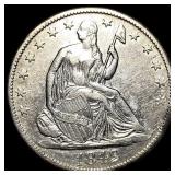1849-O Silver Half Dollar CLOSELY UNCIRCULATED