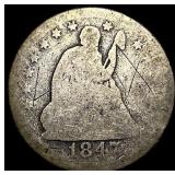 1847-O Silver Seated Liberty Half Dollar NICELY CI