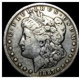 1887-O Silver Morgan Dollar NEARLY UNCIRCULATED