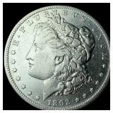 1892-S Silver Morgan Dollar CLOSELY  UNCIRCULATED