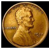 1911-S Lincoln Wheat Cent CLOSELY UNCIRCULATED