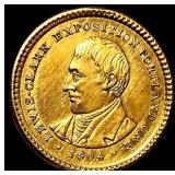 1904 Gold Lewis and Clark Exposition $1 UNCIRCULAT