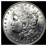 1883 Morgan Silver Dollar CHOICE BU