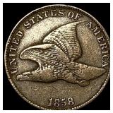1858 Flying Eagle Cent CLOSELY UNCIRCULATED
